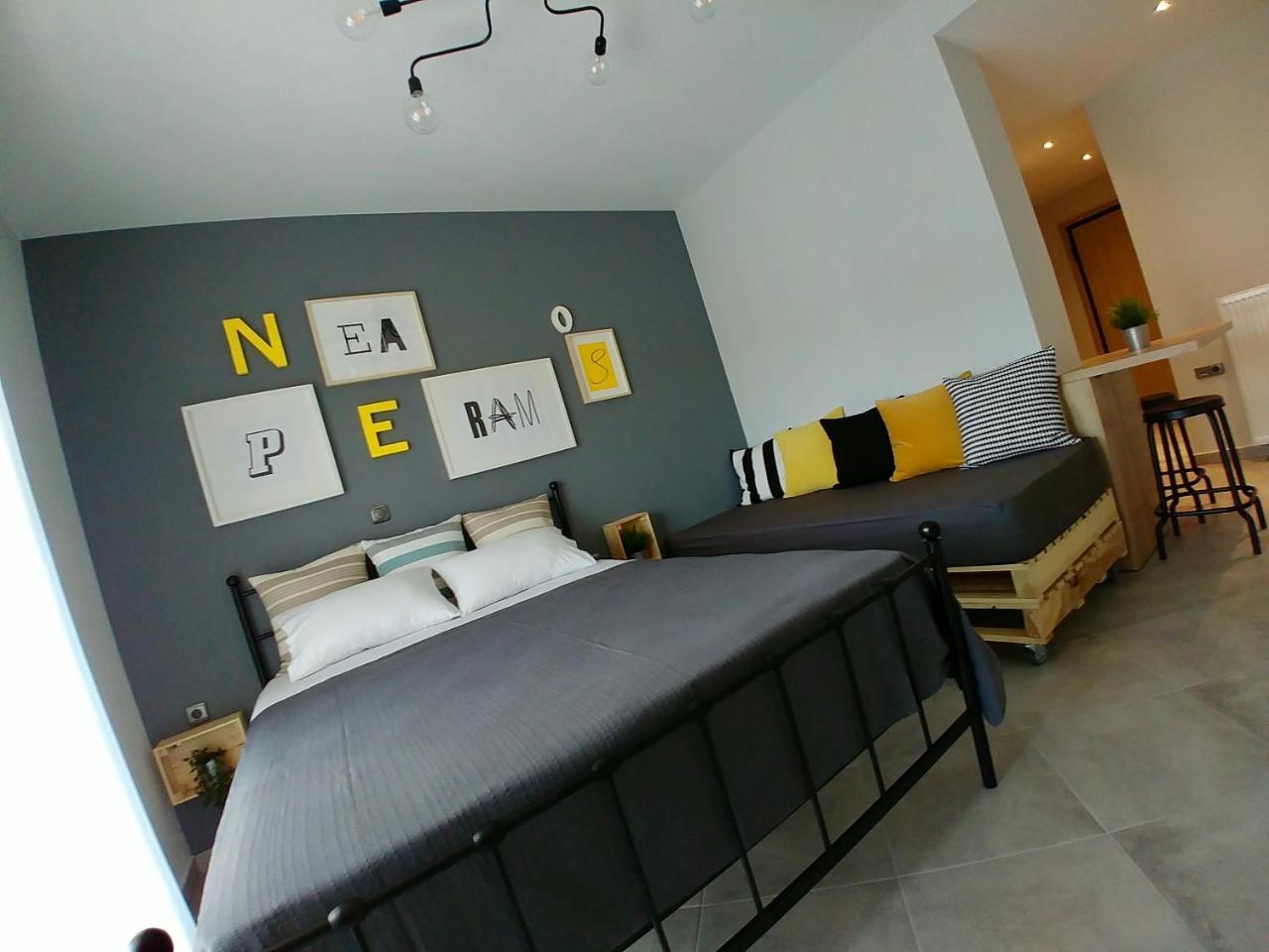 48 Downtown Lofts Apartamento Néa Péramos Exterior foto