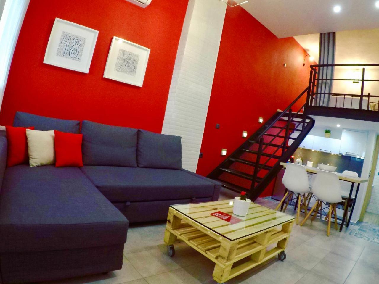 48 Downtown Lofts Apartamento Néa Péramos Exterior foto